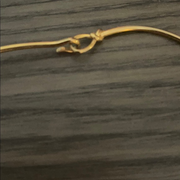 Gold link chocker style necklace - Picture 2 of 3